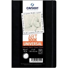 Canson Art Book Universal Eskiz Defteri 96 g 10,2x15,2 cm 112 Yaprak - CANSON
