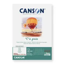 Canson C à Grain Çok Amaçlı Çizim Defteri 224 g A3 30 Yaprak - 1