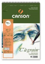 Canson C à Grain Spiralli Çizim Defteri 180 g A4 30 Yaprak - CANSON