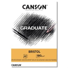 Canson Graduate Bristol Defter A4 180 g 20 Yaprak - Canson