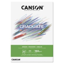 Canson Graduate Çizim Defteri Beyaz A4 160 g 30 Yaprak - CANSON