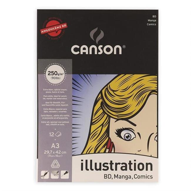 Canson Manga Çizim Defteri A3 250 g 12 Yaprak N:200387201 - 3