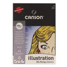 Canson Manga Çizim Defteri A3 250 g 12 Yaprak N:200387201 - CANSON