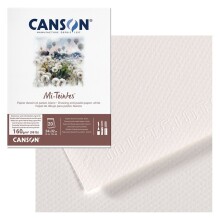 Canson Mi-Teintes Pastel Blok Beyaz 160 g 24x32 cm 20 Yaprak - CANSON (1)