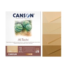 Canson Mi-Teintes Pastel Blok Kahverengi 160 g 32x41 cm 20 Yaprak - CANSON (1)