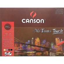 Canson Mi-Teintes Touch Pastel Defteri 24x32 cm 350 g 12 Yaprak - Canson