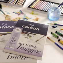 Canson Mix Media Imagine Resim Defteri A4 200 g 50 Yaprak - CANSON (1)