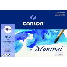 Canson Montval Sulu Boya Blok A3 300 g 12 Yaprak - CANSON
