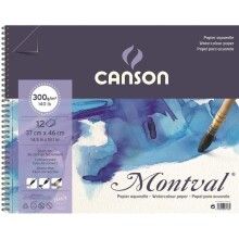 Canson Montval Sulu Boya Defteri 37x46 cm 300 g 12 Yaprak 200807168 - CANSON