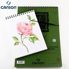 Canson XL Dessin Spiralli Çizim Blok A5 160 g 30 Yaprak - 3