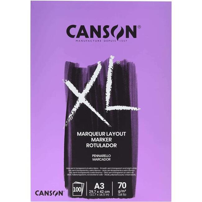 Canson XL Marker Pad A3 70 g 100 Yaprak - 1