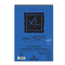Canson XL Mix Media Çok Amaçlı Sanatsal Blok A5 300 g 15 Yaprak - CANSON