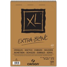Canson XL Üstten Spiralli Eskiz Defteri 90 g A3 120 Yaprak - Canson