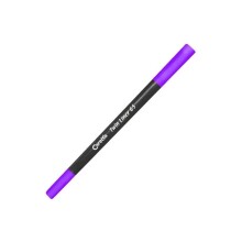 Caretta Keçe Uç Kalem Twın Liner 65 Çift Uc 0.4X1Mm N:12 Mor - Caretta (1)