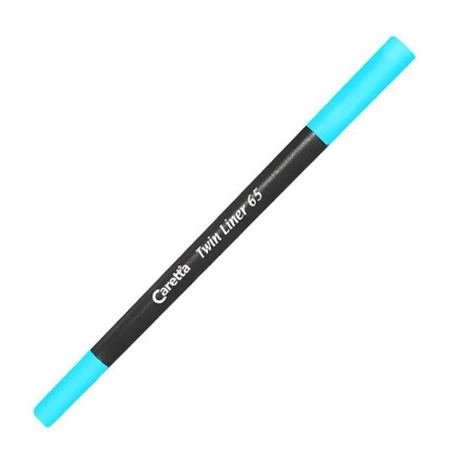 Caretta Twin Liner 65 Keçe Uçlu Kalem Turkuaz (0.4 / 1mm) - 1