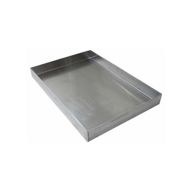 Çelik Ebru Teknesi 35x50 cm - 1