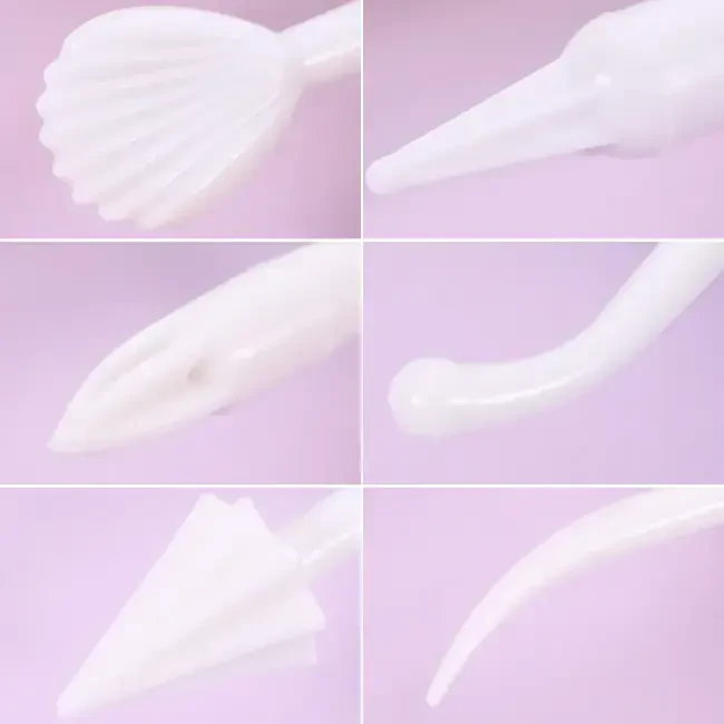 Gvn Art Plastik Modelaj ve Şekillendirme Seti 8'li TS-8 - 3