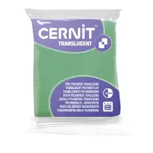 Cernit Translucent Polimer Kil 56 gr Lime Green 