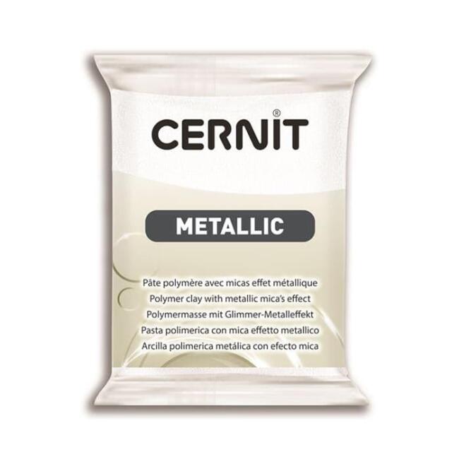 Cernit Fırınlanır Hamur Metallic Pearl White 56 g - 1