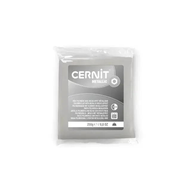 Cernit Metallic Polimer Kil 56 g Pearly - 1