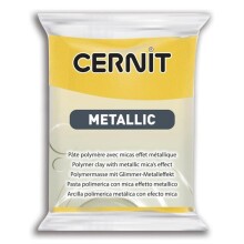 Cernit Fırınlanır Hamur Metallic Yellow 56 g - CERNIT