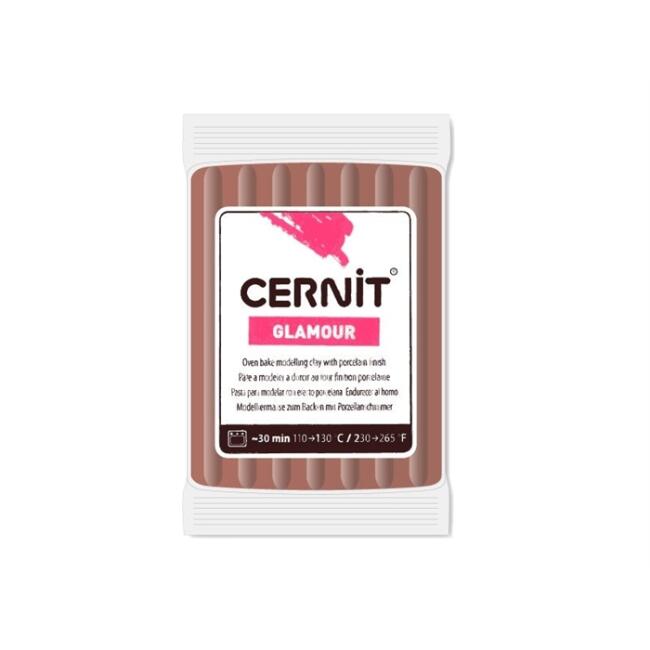 Cernit Glamour Polimer Kil 56 g Copper - 1
