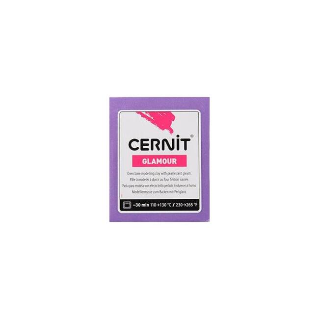 Cernit Glamour Polimer Kil 56 g Violet - 2