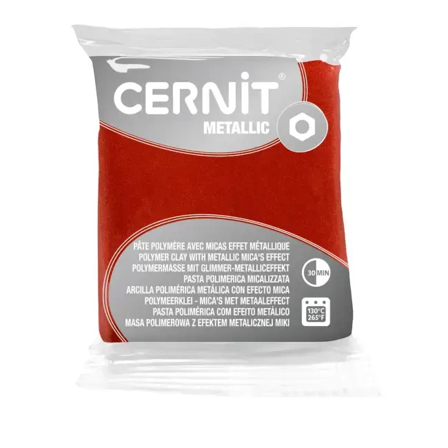 Cernit Metallic Polimer Kil 56 g Copper - CERNIT