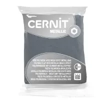Cernit Metallic Polimer Kil 56 g Silver 