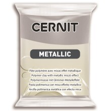 Cernit Metallic Polimer Kil 56 g Silver 608 - CERNIT