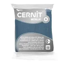 Cernit Metallic Polimer Kil 56 g Steel - 1
