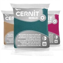 Cernit Metallic Polimer Kil 56 g (Tüm Renkler) - Cernit