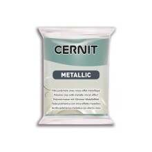 Cernit Metallic Polimer Kil 56 g Turquoise Gold 54 - CERNIT
