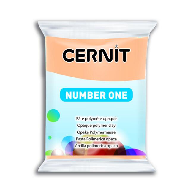 Cernit Number One Polimer Kil 56 g Peach - 1