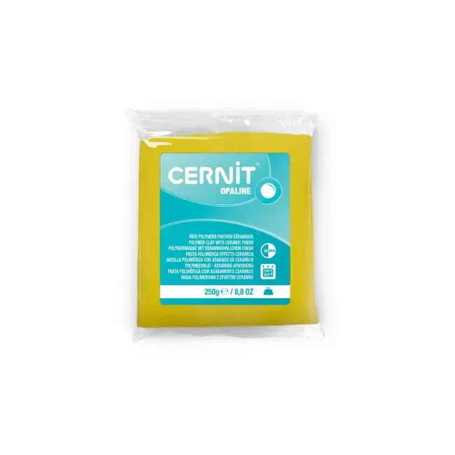 Cernit Opaline Polimer Kil 56 g Primary Yellow - CERNIT