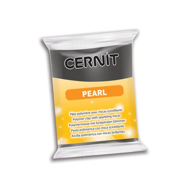 Cernit Pearl Polimer Kil 56 g Black 100 - 1