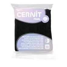 Cernit Pearl Polimer Kil 56 g Black 