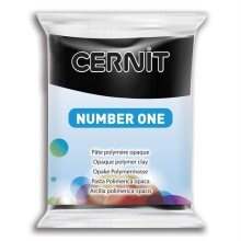 Cernit Polimer Kil 56 g Black 100 - CERNIT