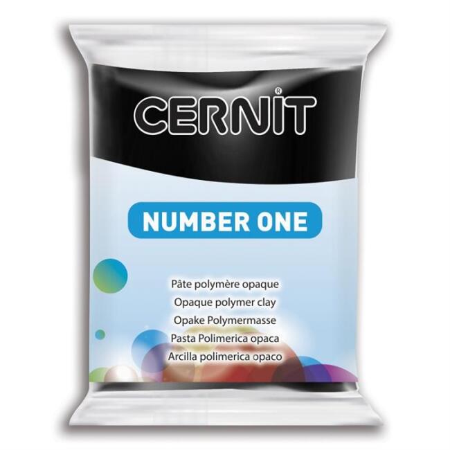 Cernit Polimer Kil 56 g Black 100 - 1