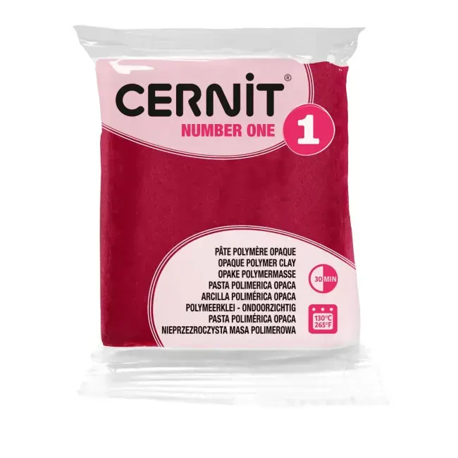 Cernit Number One Polimer Kil 56 g Bordeaux - CERNIT