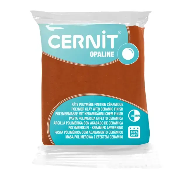 Cernit Opaline Polimer Kil 56 g Caramel - CERNIT
