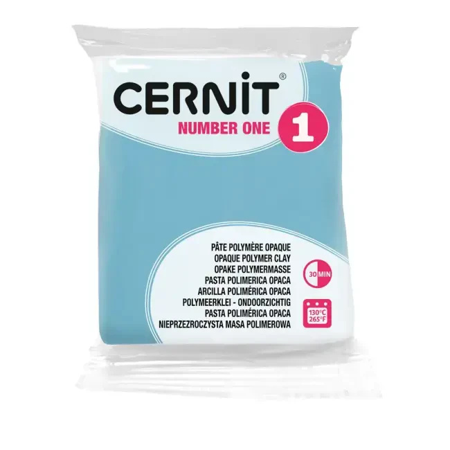 Cernit Number One Polimer Kil 56 g Caribbean - CERNIT