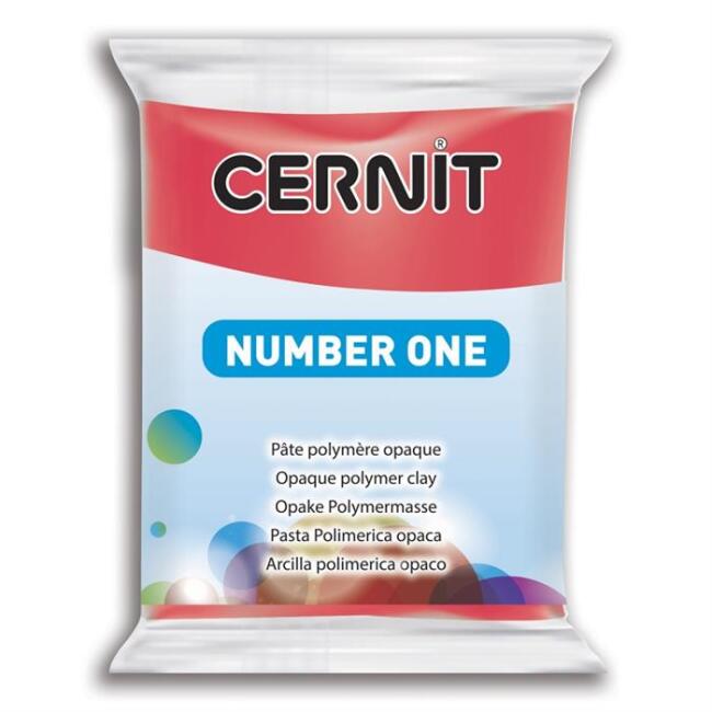 Cernit Polimer Kil 56 g Carmine Red 420 - 1