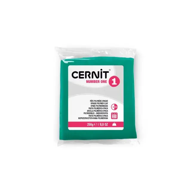 Cernit Number One Polimer Kil 56 g Green - 1