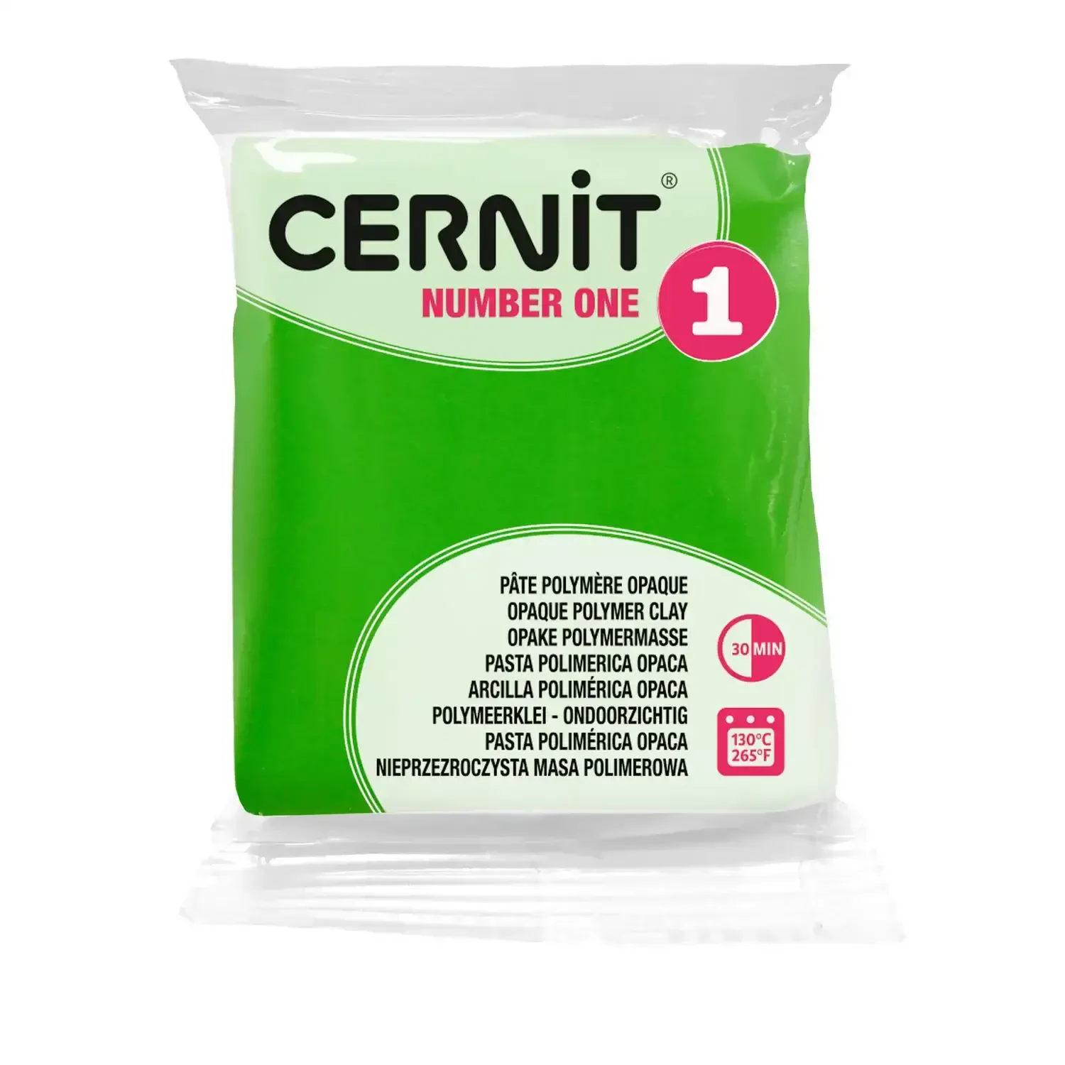 Cernit Number One Polimer Kil 56 g Light Green