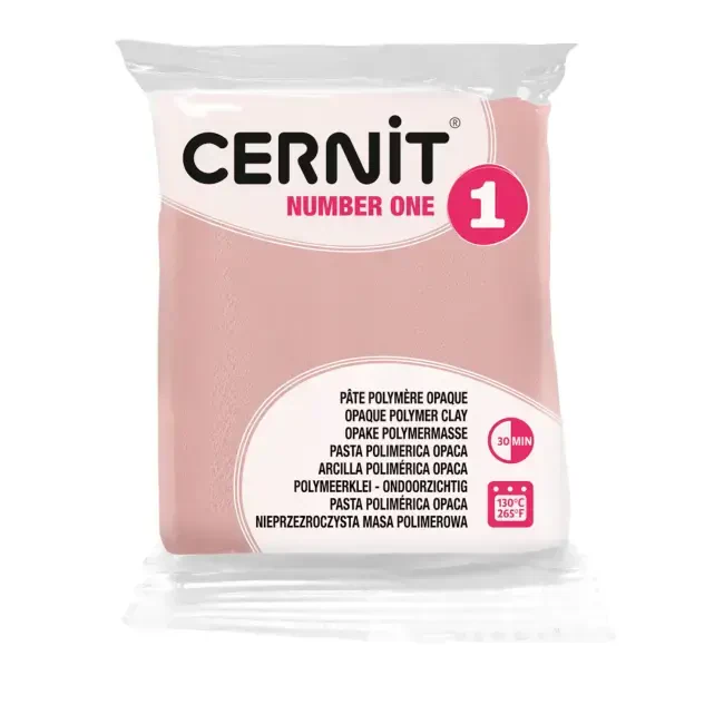 Cernit Number One Polimer Kil 56 g Pink - 1