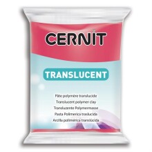 Cernit Polimer Kil 56 g Ruby Red Translucent 474 - CERNIT