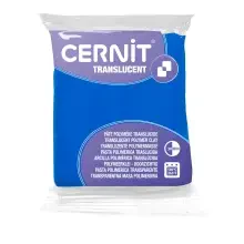 Cernit Translucent Polimer Kil 56 g Sapphire 