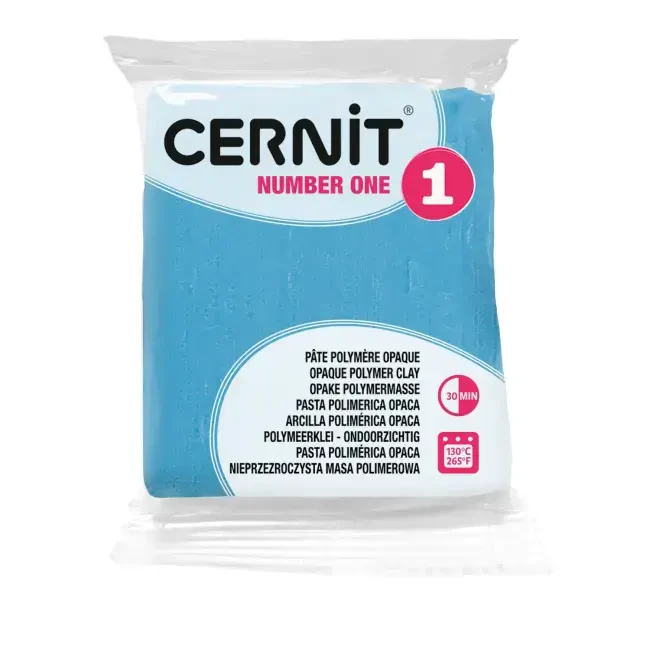 Cernit Number One Polimer Kil 56 g Sky Blue - CERNIT