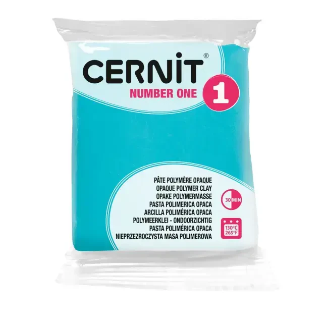 Cernit Number One Polimer Kil 56 g Turquoise - CERNIT